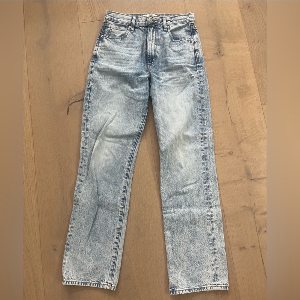 SLVRLAKE London - high waisted straight leg jeans. Heartache wash. - Picture 2 of 16